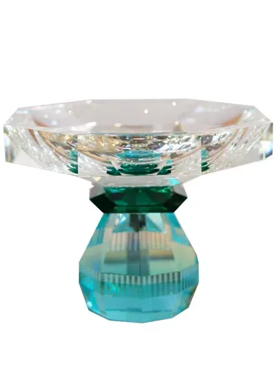 Reflections Copenhagen Crystal Madison Decorative Bowl In Blue