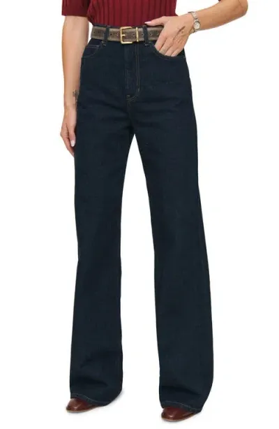 Reformation Cary Slouchy Low Rise Wide Leg Jeans In Denver