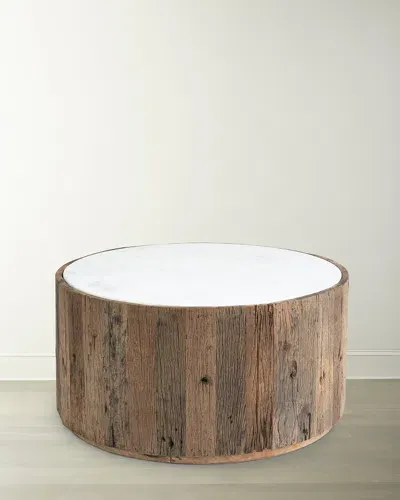 Regina Andrew Eli Wood Coffee Table In Brown