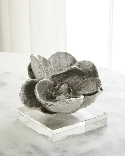 Regina Andrew Magnolia Objet In Silver