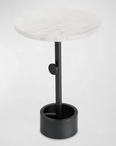 Regina Andrew Myles Accent Table In Dark Bronze