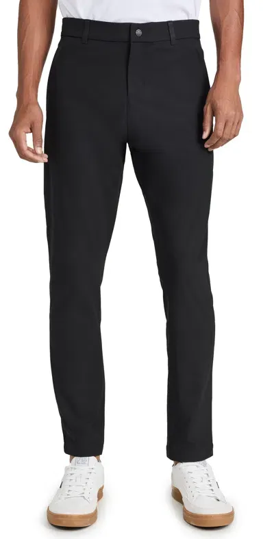 Reigning Champ Stretch Warp Knit Coach's Pants Black