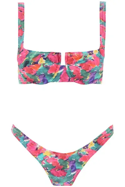 Reina Olga Brigitte Bikini Set In Multicolor