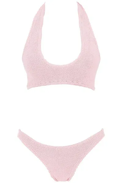 Reina Olga Pilou Bikini Set In Pink