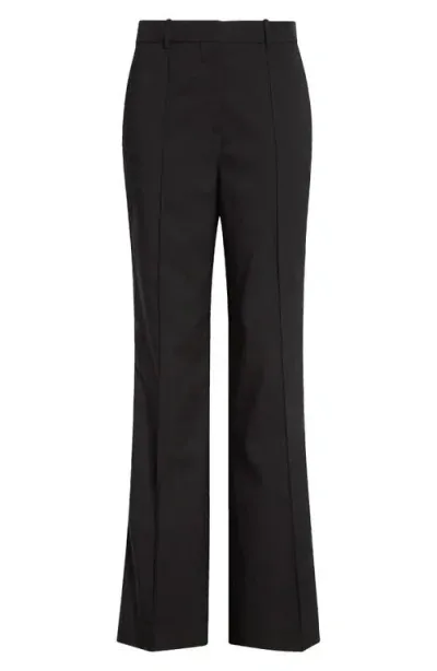 Reiss Atelier Audrey Wool Flare Pants In Black