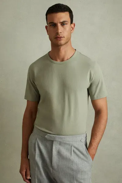 Reiss Sage Melrose Cotton Crew Neck T-shirt