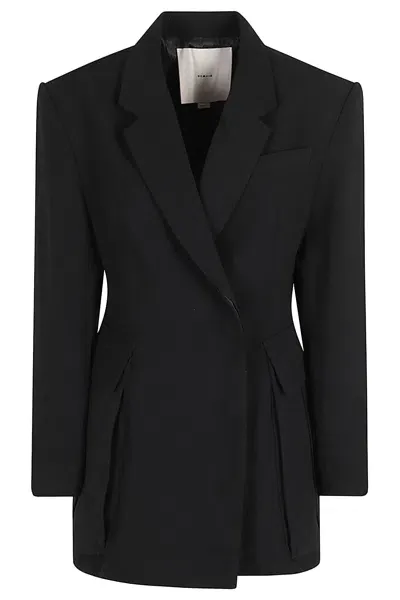 Remain Birger Christensen Fitted Blazer In Black