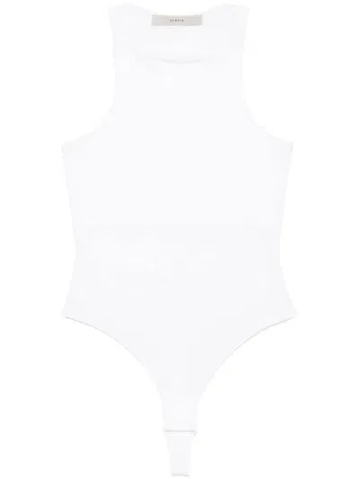 Remain Stretch-design Bodysuit In Weiss