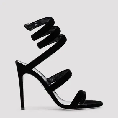 René Caovilla Sandals In Black