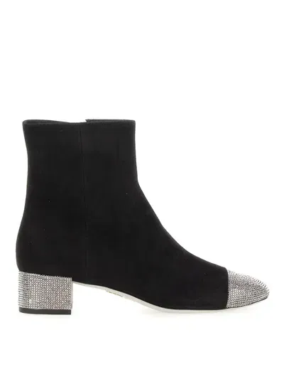 René Caovilla Botas - Negro In Black