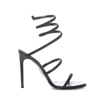 René Caovilla Cleo Pump Sandals In Black