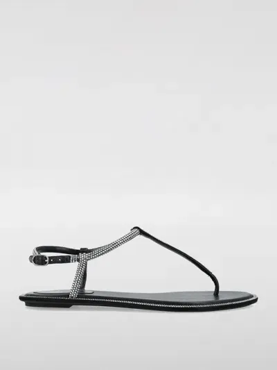 René Caovilla Flat Shoes Rene Caovilla Woman Color Black