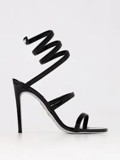 René Caovilla Heeled Sandals Rene Caovilla Woman Color Black In 黑色