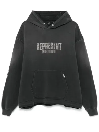 Represent Godspeed Hoodie In Grey