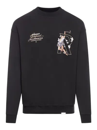 Represent Hermes Sweatshirt In Black