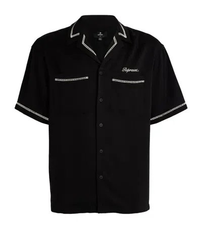 Represent Overlock Resort Shirt In Black