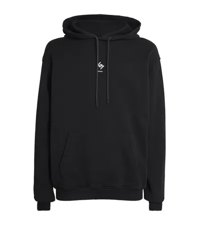 Represent Oversized Logo Hoodie In Black