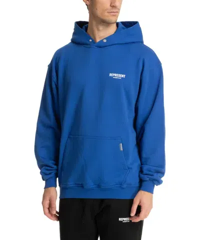 Represent Owners Club Hoodie In Blue