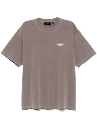 Represent Owners Club T-shirt In Grey