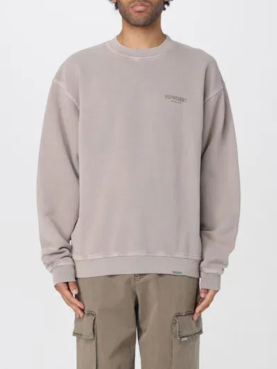 Represent Sweatshirt  Men Color Beige