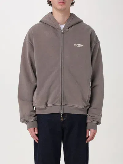 Represent Sweatshirt  Men Color Brown In Braun