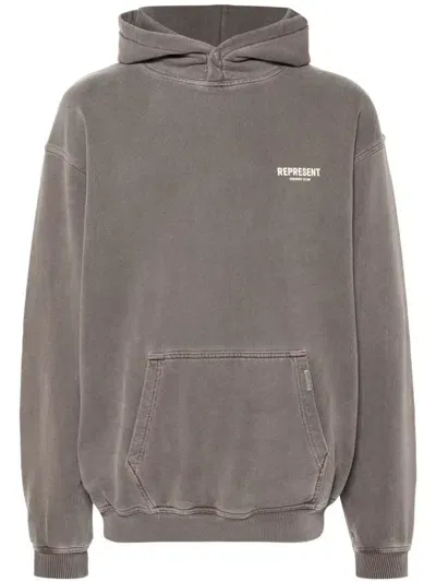 Represent Taupe Grey Represet Owners Club Hoodie