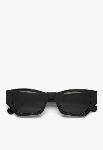 Retrosuperfuture Amata Geometric Sunglasses In Gray