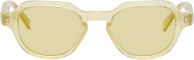 Retrosuperfuture Beige Voce Sunglasses In Cream