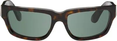 Retrosuperfuture Brown Thelonius Sunglasses In 3627