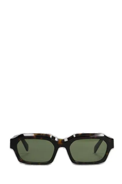 Retrosuperfuture Rectangle Frame Sunglasses In Multi