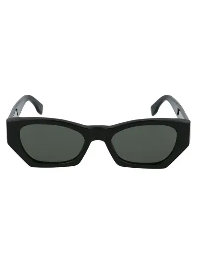 Retrosuperfuture Sunglasses In Black Faded