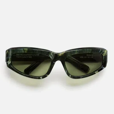 Retrosuperfuture Sunglasses In Green