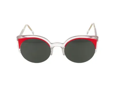 Retrosuperfuture Sunglasses In Red