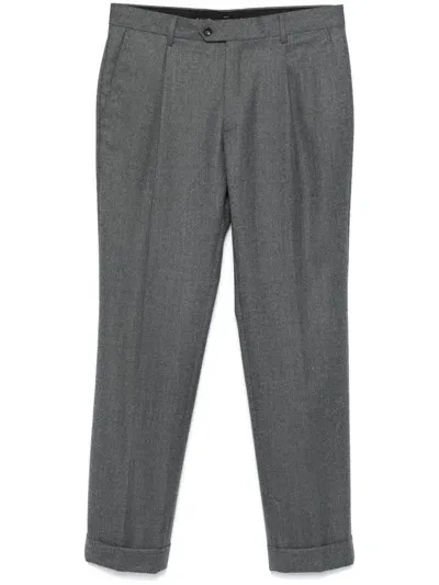 Reveres 1949 Pleated Trousers In Grey