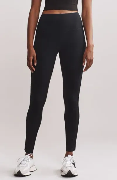 Rhone Alpine Fleece Leggings In Black