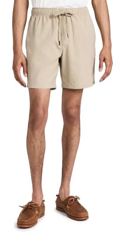 Rhone Boathouse Shorts Khaki