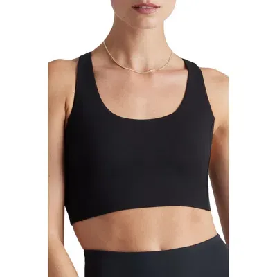 Rhone Revive Longline Sports Bra In Black