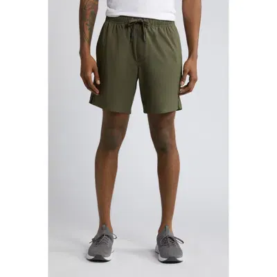 Rhone Stretch Boathouse Shorts In Lichen Green