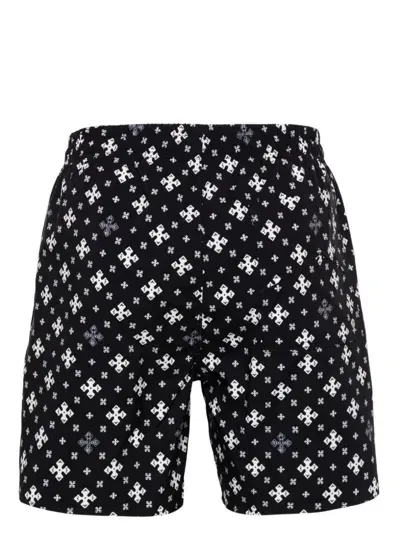 Rhude Bandana-print Swim Shorts In Black