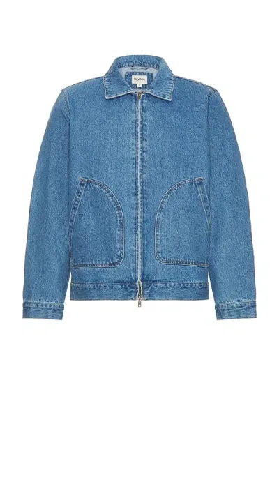 Rhythm Denim Utility Jacket In Blue