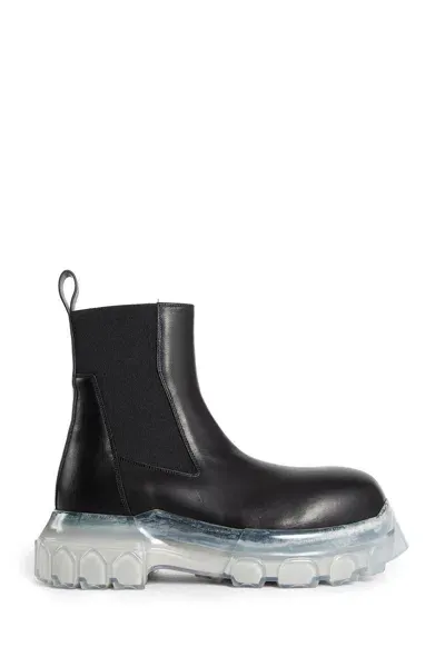 Rick Owens Ankle Boots In Black