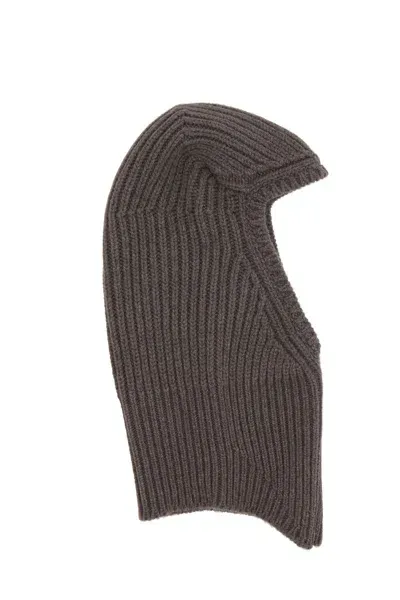 Rick Owens Balaclava In Brown