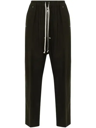 Rick Owens Bela Trousers In Green