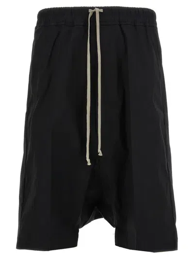 Rick Owens Bermudas In Black