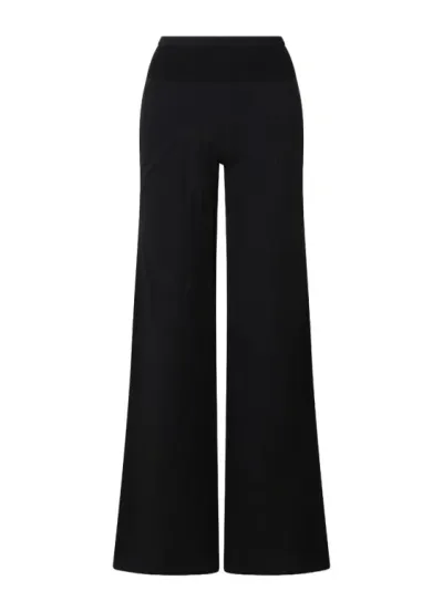 Rick Owens Bias High Waist Pant In Black