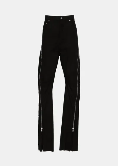 Rick Owens Banana Pants In Black