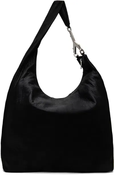 Rick Owens Black Porterville Cerberus Bag In 09 Black