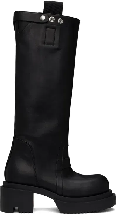 Rick Owens Bogun Boot In Black