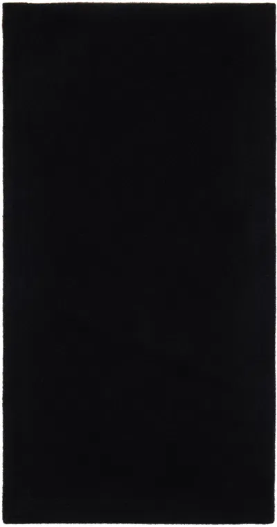 Rick Owens Black Porterville Long Stole Scarf In 09 Black