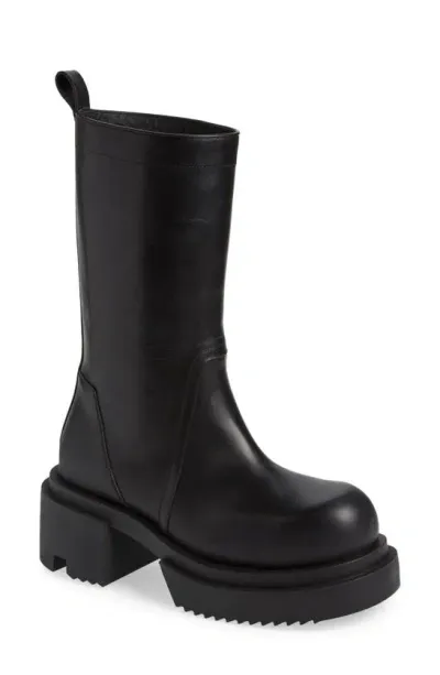 Rick Owens Bogun Boot In Black